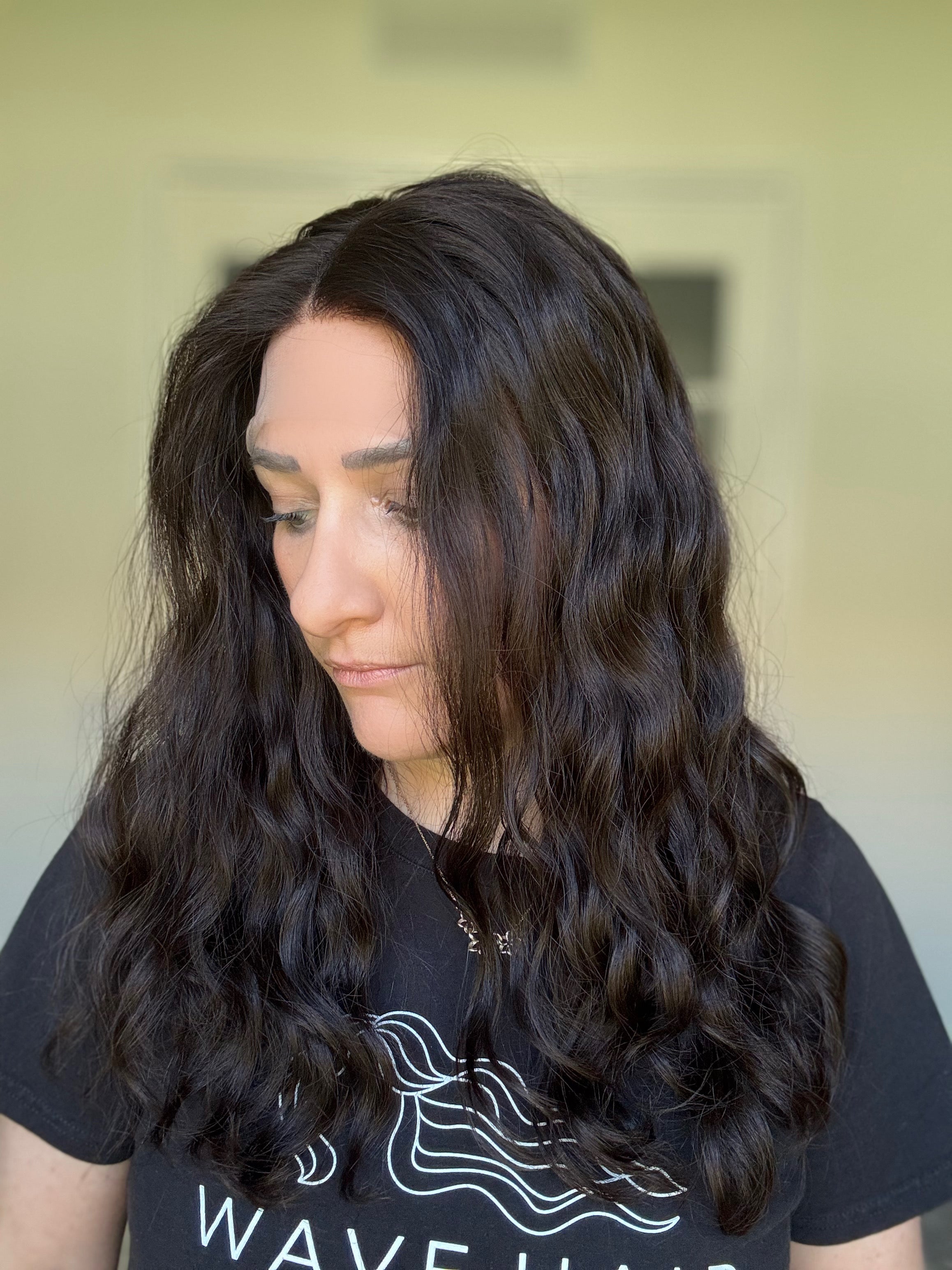 &quot;Lana&quot; Wavy Lace Top Wig (M)