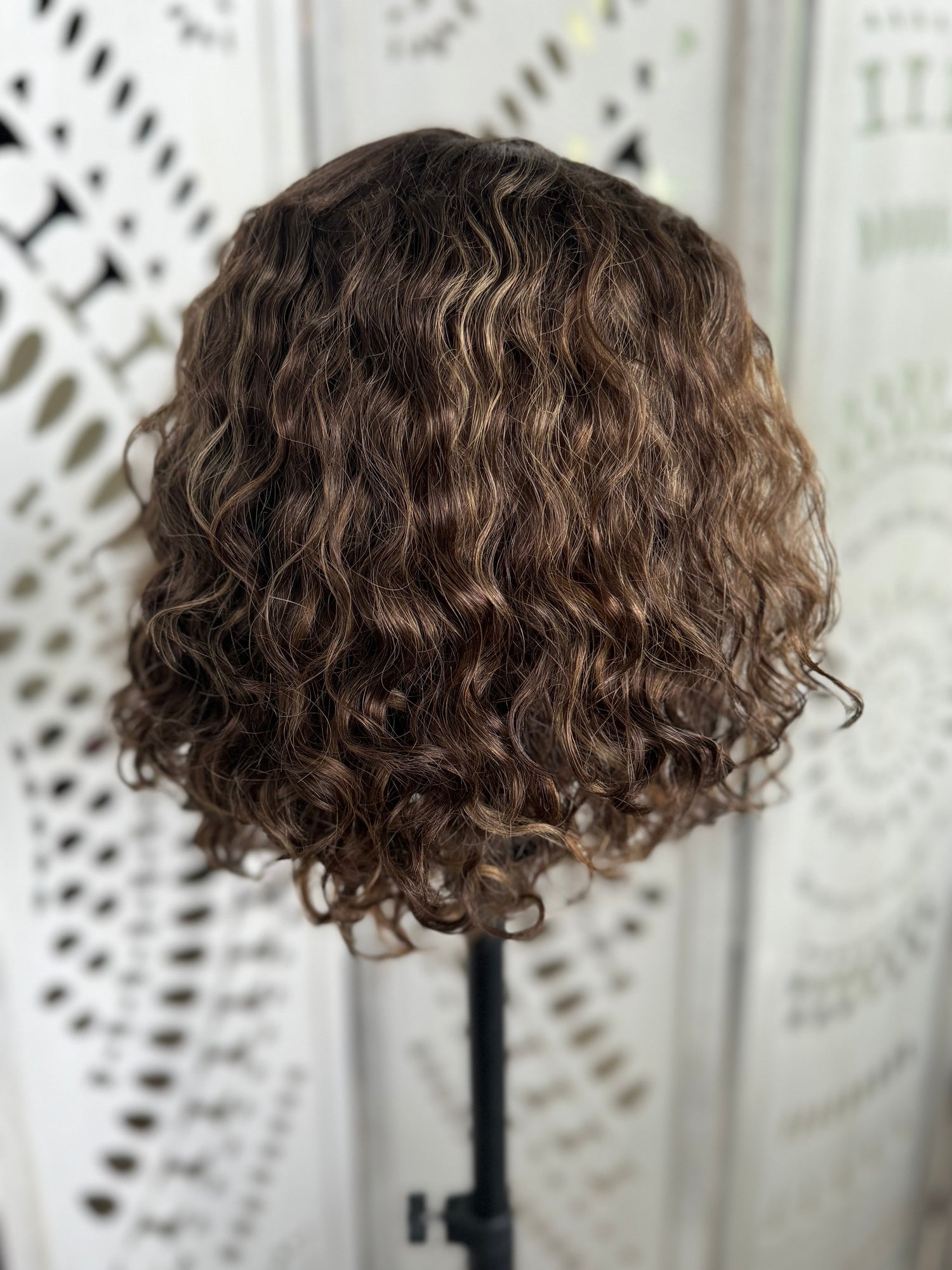 &quot;Sage&quot; Curly Lace Top Wig (M)