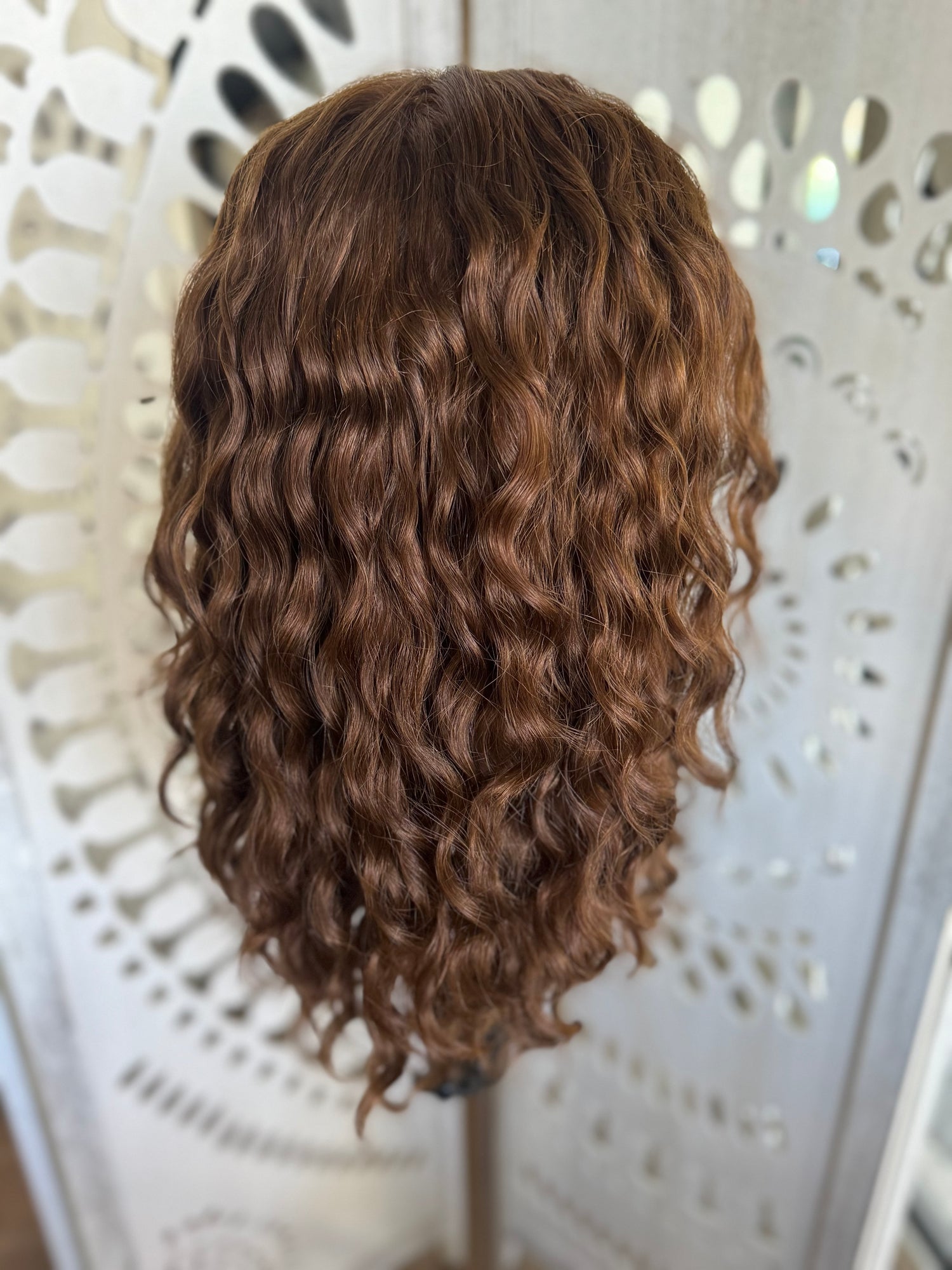 &quot;Rhea&quot; Curly Lace Top Wig (S)