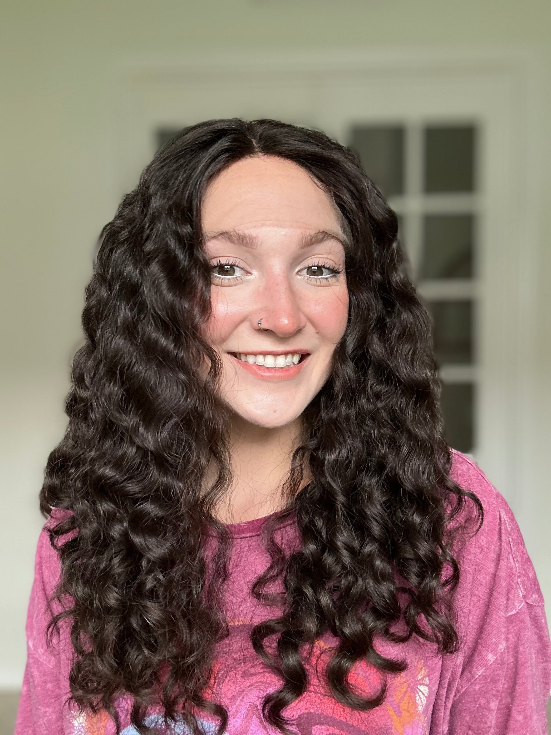 &quot;Kelda&quot; Curly Lace Top Wig (S)