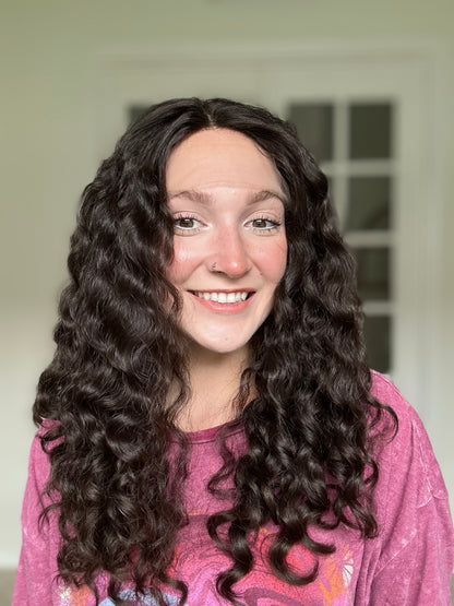 &quot;Kelda&quot; Curly Lace Top Wig (S)