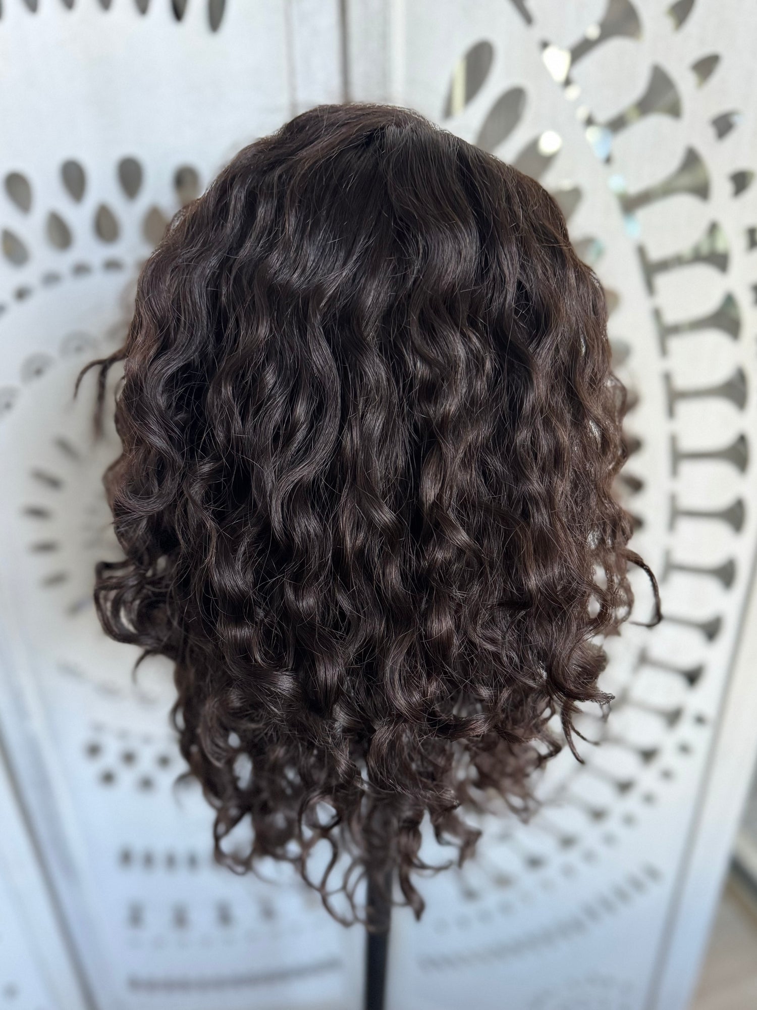 &quot;Kelda&quot; Curly Lace Top Wig (S)