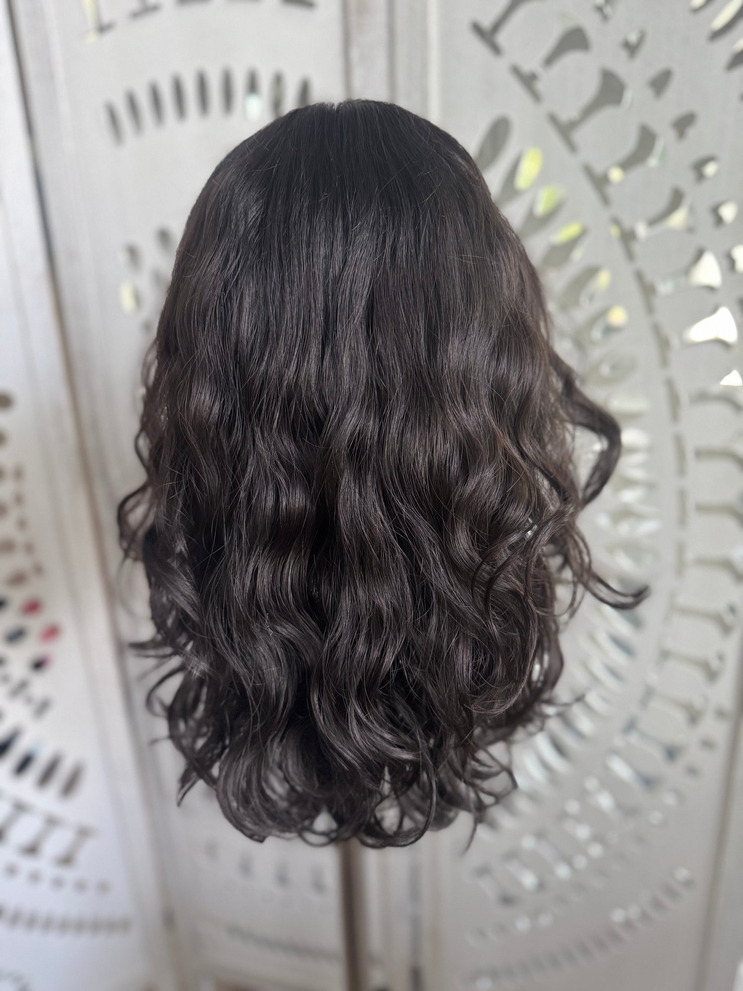 &quot;Cari&quot; Wavy Lace Top Wig (M)