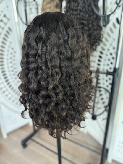 &quot;Kelda&quot; Curly Lace Top Wig (S)